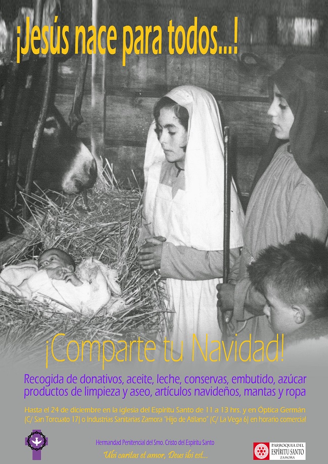 Acción social Hermandad Espíritu Santo Zamora